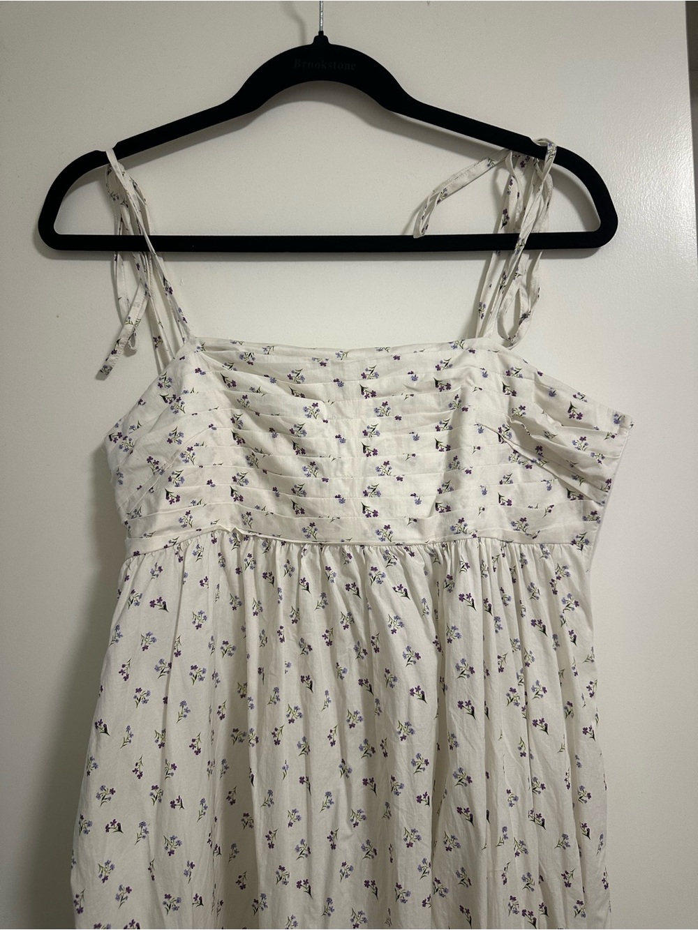 Petal & Pup White Floral Tie-Strap Maxi Dress - Picture 3 of 5
